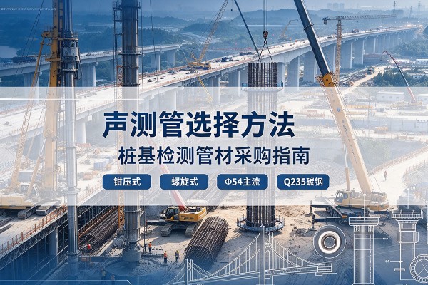 咸宁声测管选型标准