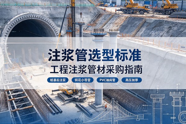 咸宁注浆管选型标准